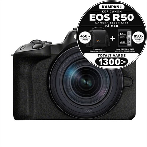 Canon EOS R50 +RF-S 18-150 IS STM