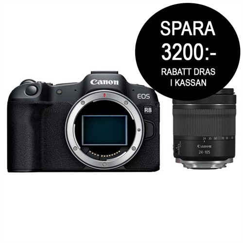 Canon EOS R8 + RF 24-105 IS STM