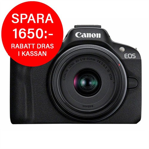 Canon EOS R50 + RF-S 18-45/4,5-6,3 IS STM
