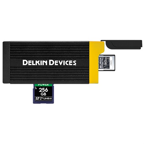 Delkin Kortläsare CFexpress Typ A / SD UHS-II