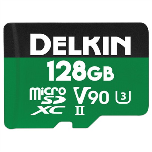 Delkin microSDXC Power 128GB UHS-II R300/W250
