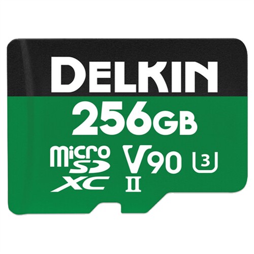 Delkin microSDXC Power 256GB UHS-II R300/W250