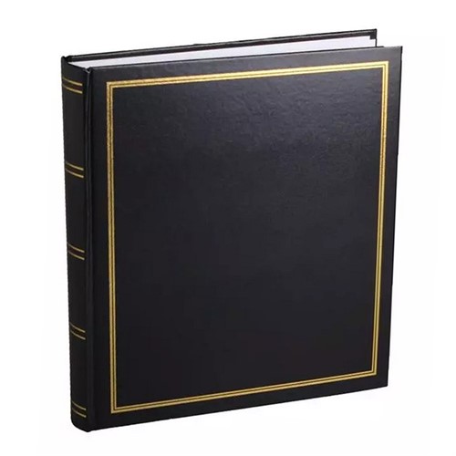 Estancia Diamant fotoalbum 500 vita blad Svart