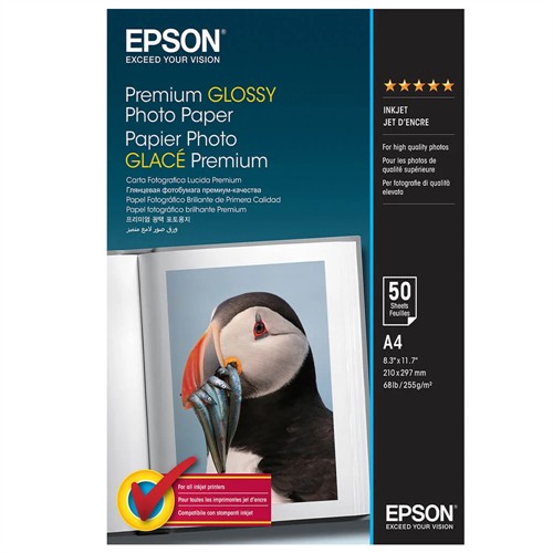 Epson A4 Premium Glossy 50-pack