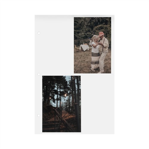 Coffee Table Kartongblad Vit För 27x35cm