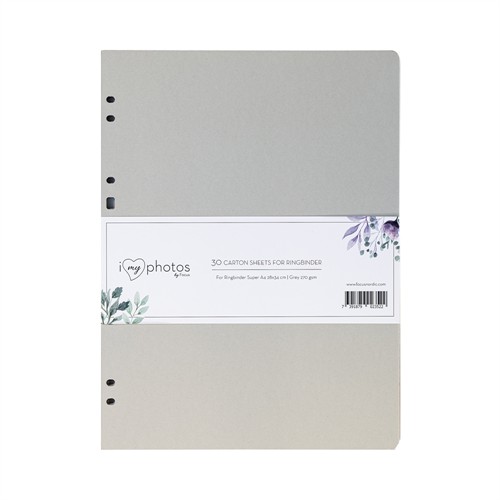 Focus Timesaver SA4 Kartongblad 30-pack Grå