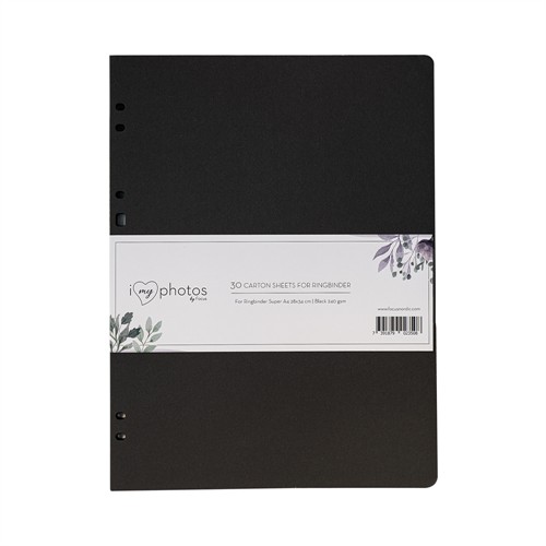 Focus Timesaver SA4 Kartongblad 30-pack Black