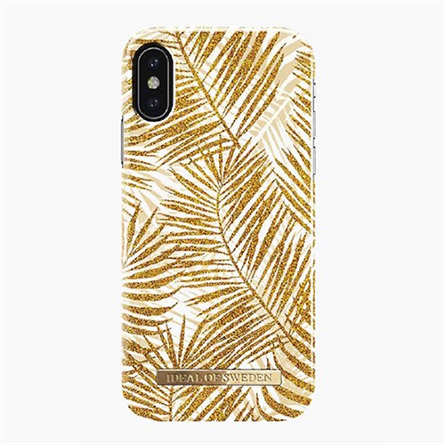 iDeal of Sweden Ideal Fashion Case iPhone X/Xs Golden Glitz