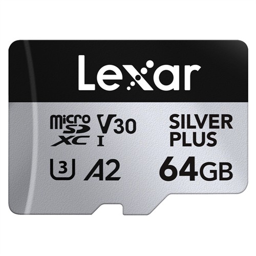 Lexar microSD Silver Plus UHS-I 64GB 1066x