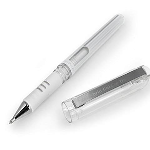 Pentel K230 Hybrid Metallic vit 1,0 mm gelpenna