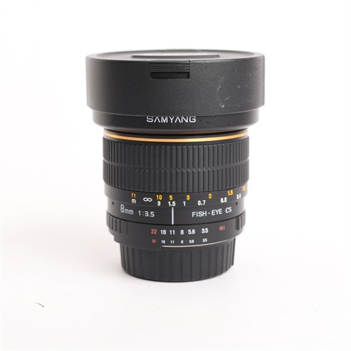 Samyang MF 8/3,5 Fisheye till Nikon (Begagnad)